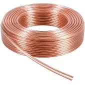 Goobay 15021, Kobberbeklædt aluminium (CCA), 100 m, Transparent