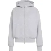 Adidas Soft Lux Sweatshirt Med Lynlås