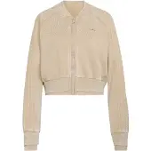 Adidas Originals Sst Double Layered Cropped Sweatshirt Med Lynlås