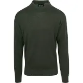 Scotch & soda Essential Wool Blend Pullover Grøn ørkegrøn åle