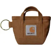 Carhartt WIP Nøglering 'Mini Tote Bag Keychain Hamilton Brown' brun