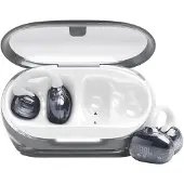 JBL Soundgear Clips TWS hovedtelefoner med åbne ører, IP54, Ghost White
