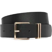 Tommy Hilfiger Bælte 'Double Keeper Buckle' sort