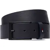 Tommy Hilfiger Bælte 'Enamel Flag Rectangular Buckle' mørkeblå
