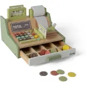 Dantoy Playful Wood Cash Register Set