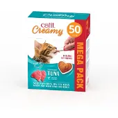 Catit Creamy Megapack snack til kat, tun 50x10 g