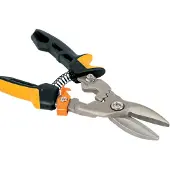 Fiskars Powergear Aviation Snip Lige Plade Metal Saks 38.1 Mm