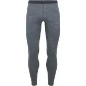 Icebreaker - Skiundertøj - M Merino 200 Oasis Leggings Gritstone Heather til UnisexUld - Størrelse L - Grå