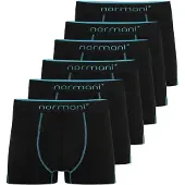Normani Boksershorts turkis / sort
