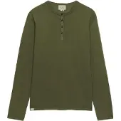 Superdry Slub Grandad T-shirt Med Lange ærmer