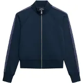 Superdry Superdrytil kvinder. W2012677A Essential Logo Zip Sweatshirt navy (S), Casual, Sport, Bomuld, Lange ærmer, Blå
