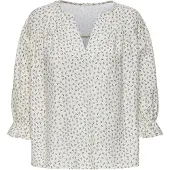 JDY Bluse creme / navy