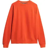 Superdry Superdrytil mænd. M2014307A Essential Logo Raglan Sweatshirt orange (M), Casual, Bomuld