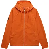 Superdry Superdrytil mænd. M5012348A Vasket twill-jakke orange (M), Casual, Bomuld