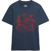 Superdry Retro Outdoor Relaxed Fit T-shirt Med Korte ærmer