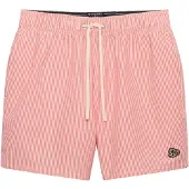 Superdry Superdrytil mænd. M3010261A Seer Sucker badedragt 15 koraller (L), Badetøj, Koralfarvet, Genanvendt polister