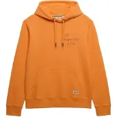 Superdry Superdrytil mænd. M2014538A Sweatshirt 1954 Company orange (M), Casual, Bomuld