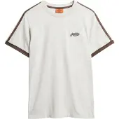 Superdry Superdrytil mænd. M1012040A Essential Logo Retro T-shirt grå (XL), Casual, Bomuld, Korte ærmer