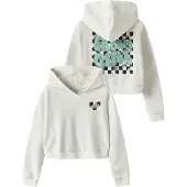 Name it Sweatshirt 'NKFTARA' mint / lyserød / sort / hvid