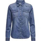 ONLY Bluse 'ONLAlexa' blue denim