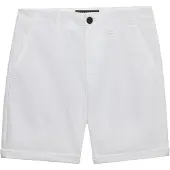 Superdry Superdrytil kvinder. W7110520A Shorts Chino hvid (XS), Casual, Bomuld