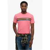 Superdry Outdoor Stripe Logo Rlxd T-shirt Med Korte ærmer