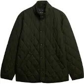 Superdry Superdrytil mænd. M5012225A Quiltet Estate-jakke grøn (L), Casual, Polyester