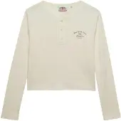 Superdry Athletic Essential Button Down T-shirt Med Lange ærmer