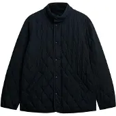 Superdry Superdrytil mænd. M5012225A Quiltet Estate-jakke grå (XL), Casual, Polyester