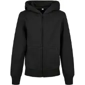 Build Your Brand Organic Basic Sweatshirt Med Lynlås