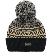 Superdry Superdryunisex. Y9010192A Strikket hue med marineblå print (OSFA), Casual, Akryl