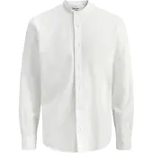 Jack & Jones Breeze Band Linen Blend Skjorte Med Lange ærmer