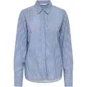 ONLY Bluse 'ONLBERIT' beige / lyseblå