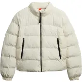 Superdry Superdrytil kvinder. W5012006A Sports Puffer Jacket off-white (XS), Hvid, Casual, Polyester