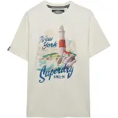 Superdry Maritime Loose Fit T-shirt Med Korte ærmer