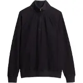 Superdry Superdrytil mænd. M2014309A Essential Logo Henley marineblå trøje (XXL), Casual, Polyester, Lange ærmer