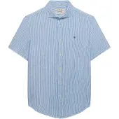 Superdry Riviera Linen Kortærmet Skjorte