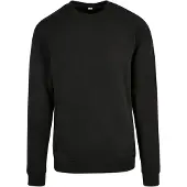 Build Your Brand Organic Basic Crew Sweatshirt