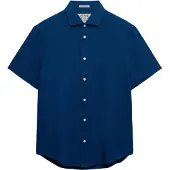 Superdry Riviera Linen Kortærmet Skjorte