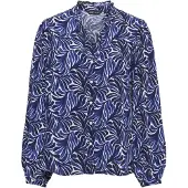 ONLY Bluse 'ONLRAYA' navy / mørkeblå / hvid