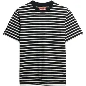 Superdry Superdrytil mænd. M1012290A Merchant T-shirt sort (XL), Casual, Bomuld, Korte ærmer