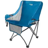 Aktive Folding Camping With Cup Holder & Pocket Stol