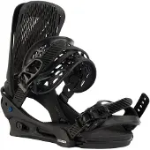 Burton - Snowboardbindinger - Genesis Black til UnisexNylon - Størrelse L - Sort