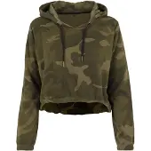 Build Your Brand Camo Hættetrøje