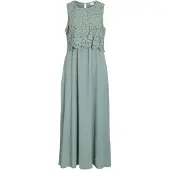 Vila Milina Lace ærmeløs Kjole