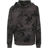 Build Your Brand Camo Hættetrøje