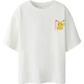 Name it T-shirt - Noos - NkfDyppi - Pokémon - Cloud Dancer m. Pr - - 5 år (110) - T-Shirt