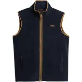 Superdry Superdrytil mænd. M5012157A Estate Fleece Vest Eclipse navy (XL), Casual, Polyester, Blå