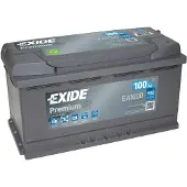 Exide Premium 12v 100ah 900a Forseglet Blybatteri