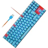 Fr-Tec Dragon Ball Super Gaming Tastatur Med Blå Kontakt Spansk